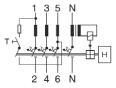 АВДТ Schrack BO667816 6кА 16А 30мА 3P+N х-ка C тип A - 3