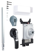 Поворотна подовжена ручка Hager HXD031H з можливістю блокування h400-h630 IP55